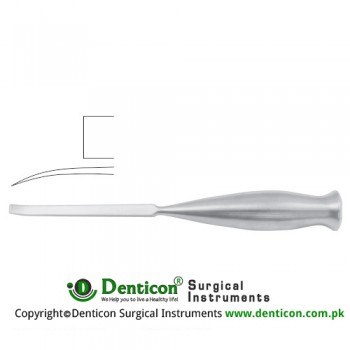 Smith-Peterson Bone Osteotome Curved Stainless Steel, 20.5 cm - 8" Blade Width 25 mm